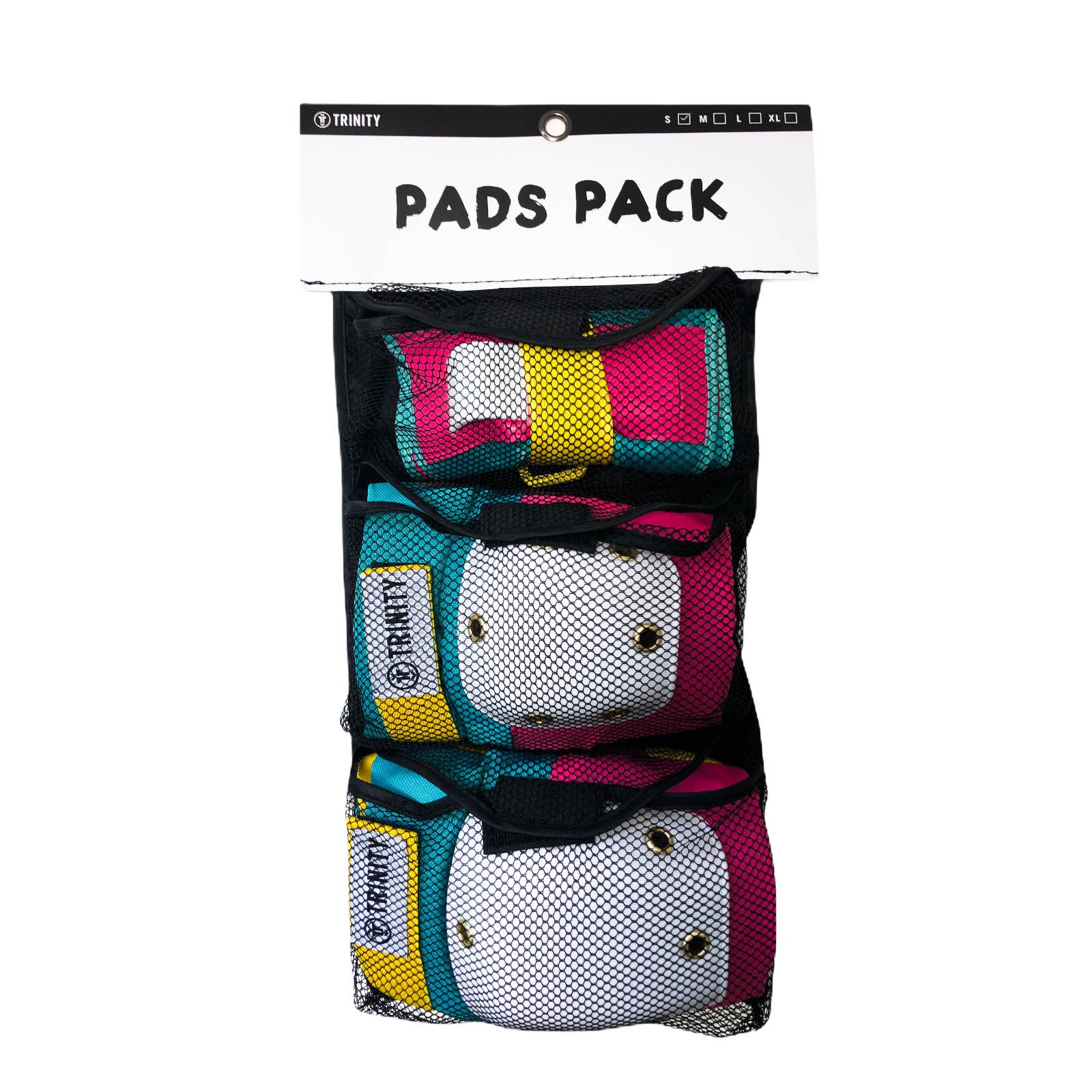 Trinity Pad Pack - Teal/Pink/Yellow