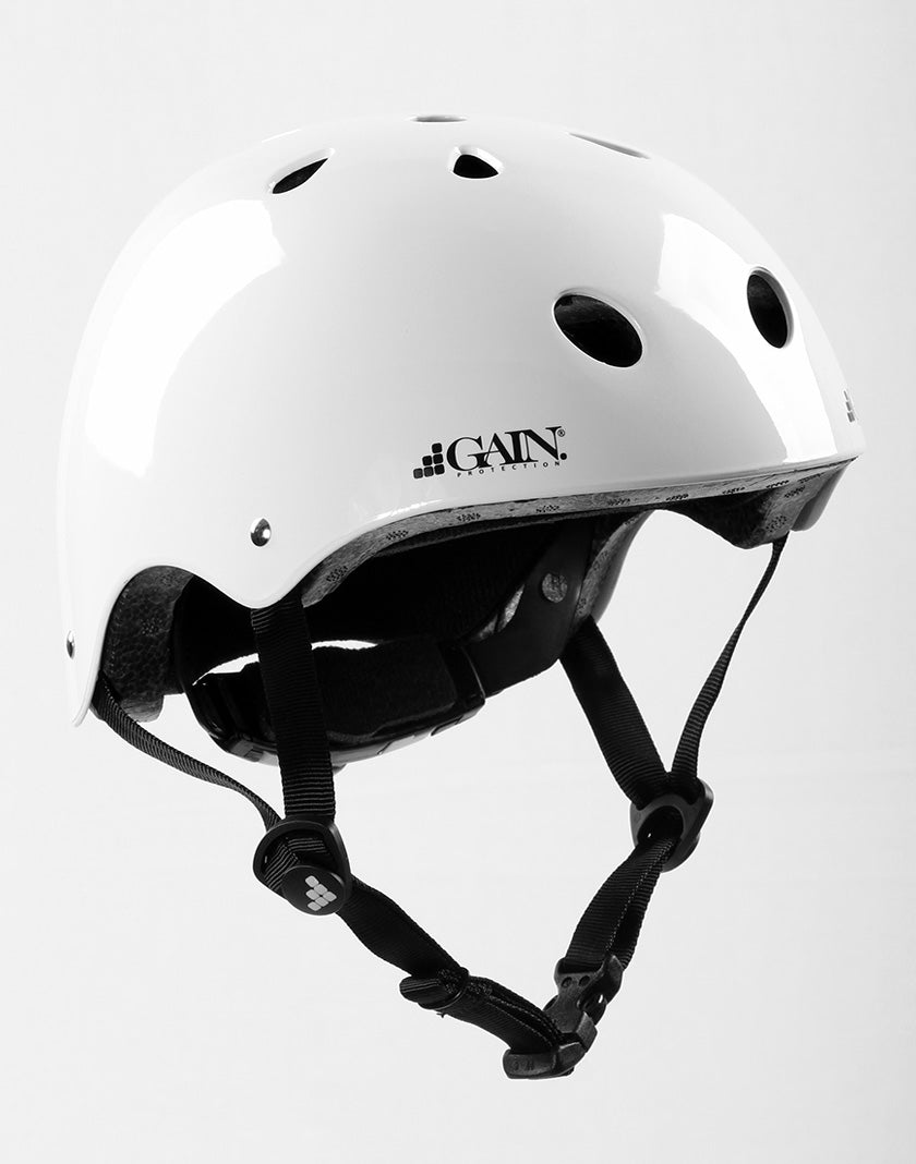 Gain Protection THE SLEEPER Helmet With ADJ. - Glossy White